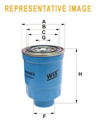 WIX FILTERS Polttoainesuodatin WF8062